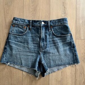 MADEWELL The Perfect Jean Short Size 27